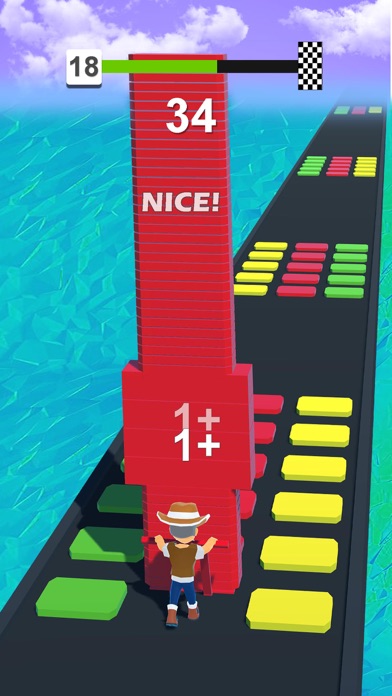 Stack Color Cube - Blocks Run screenshot 3