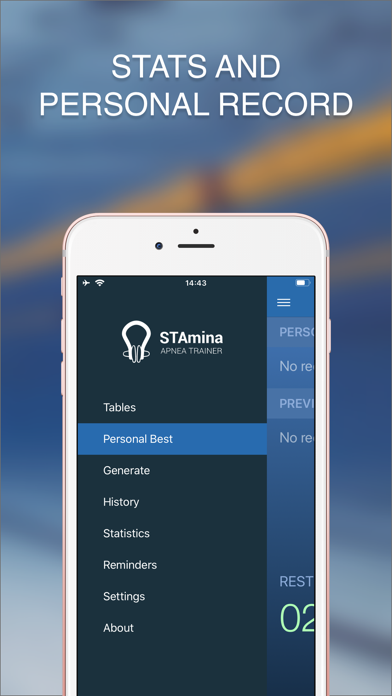 STAmina Apnea Trainer screenshot 1