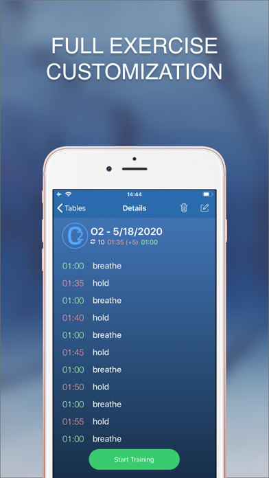 STAmina Apnea Trainer screenshot 5