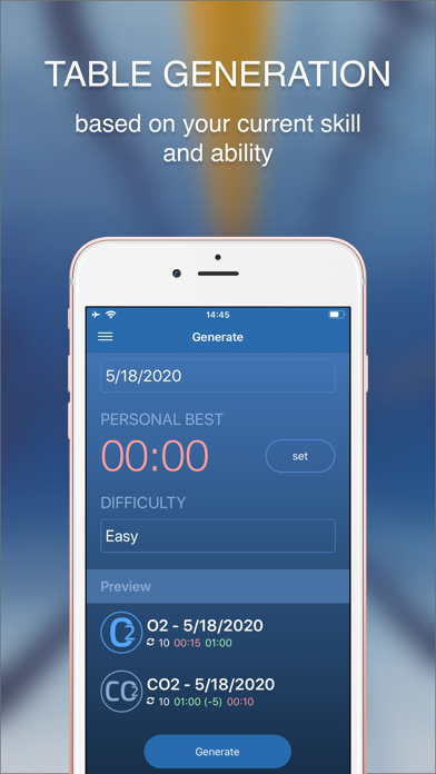 STAmina Apnea Trainer screenshot 3