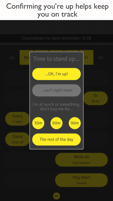 Stand Up! The Work Break Timer screenshot 2