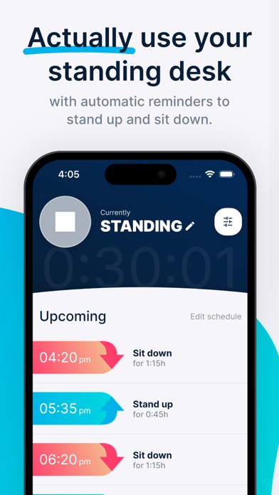 Standing Desk Reminders screenshot 3