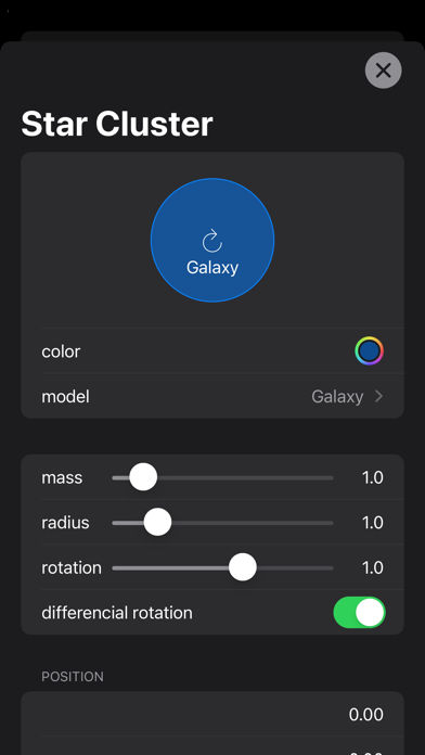 Star Cluster Simulator screenshot 3