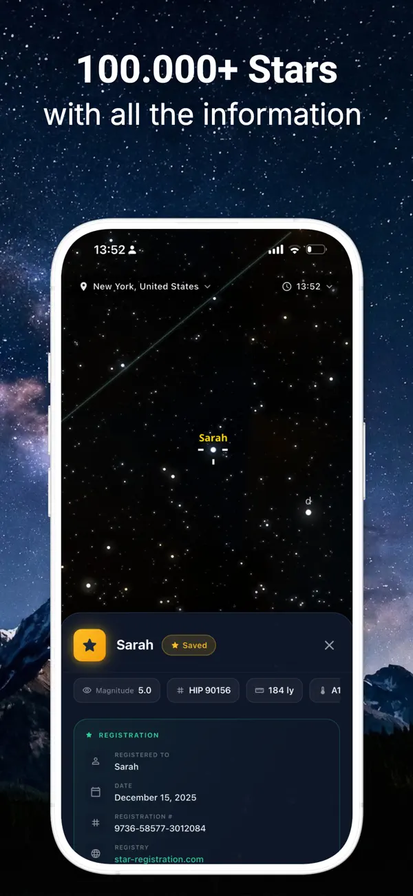Star Guide: Night Sky Map screenshot 3