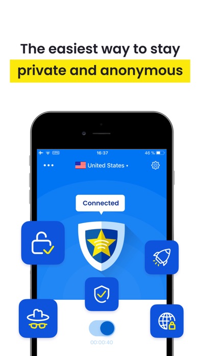 Star VPN - Super Fast Proxy screenshot 1