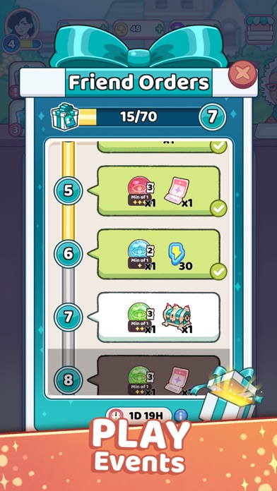 Starbrew Cafe: Mystical Merge screenshot 1
