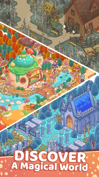 Starbrew Cafe: Mystical Merge screenshot 5