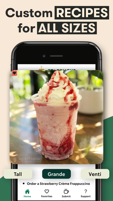 Starbucks Secret Menu Plus screenshot 5