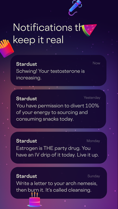 Stardust Period Tracker screenshot 4