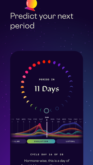Stardust Period Tracker screenshot 9
