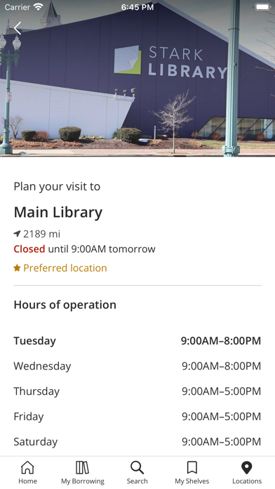Stark Library screenshot 2