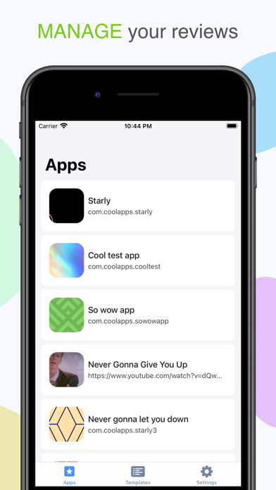 Starly: reviews, reply to apps screenshot 5