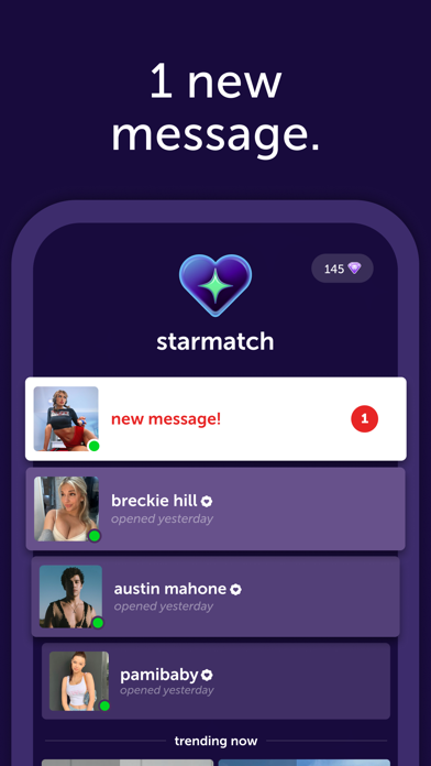 starmatch: chat with creators screenshot 3