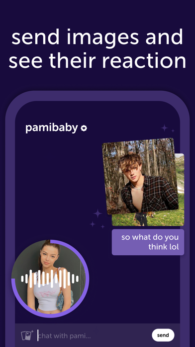 starmatch: chat with creators screenshot 1