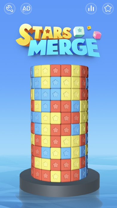 Stars Merge: Match Turn Cube screenshot 1