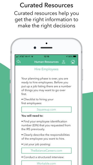 Start a Business - Resources screenshot 2