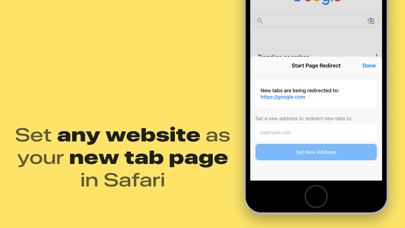 Start Page Redirect screenshot 1