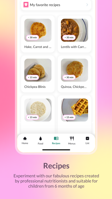 Start Solids: First Baby Foods screenshot 2
