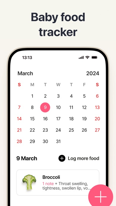 Starting Solids: Baby Food screenshot 1