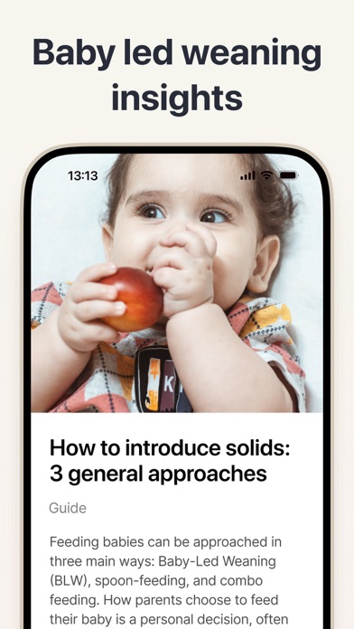 Starting Solids: Baby Food screenshot 2