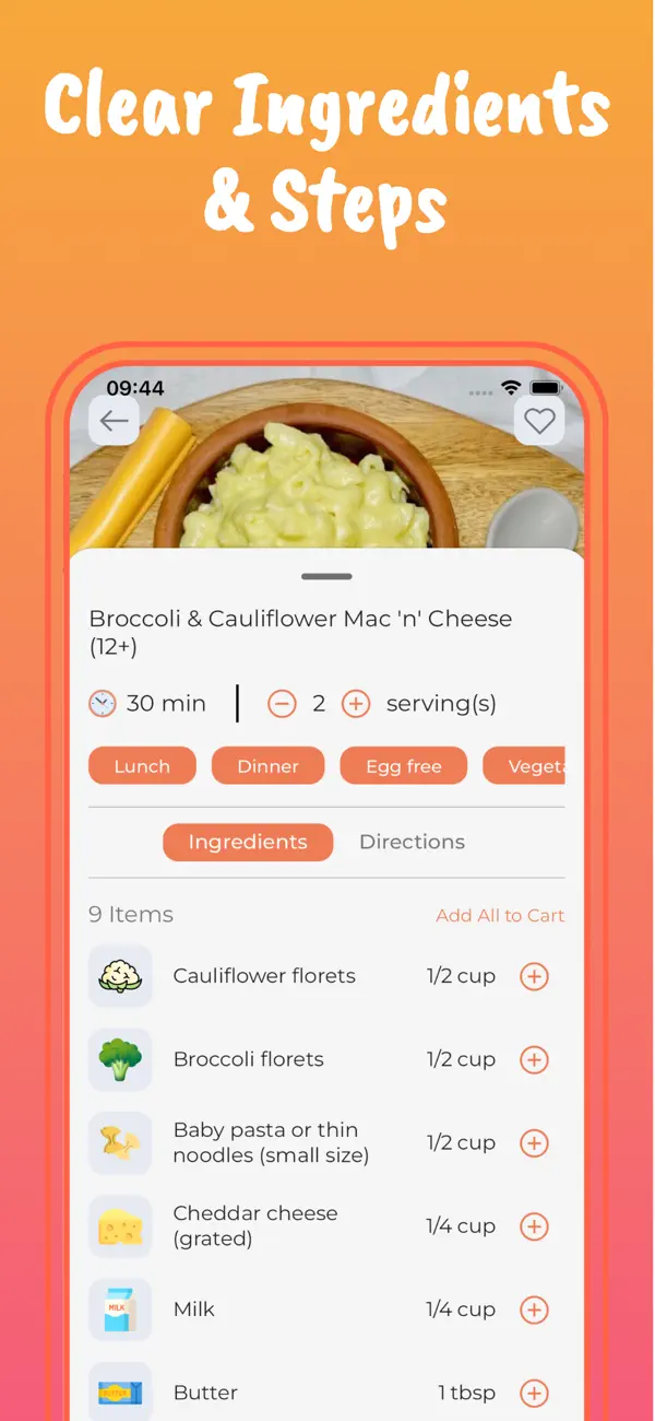 Starting Solids & Baby Food screenshot 2