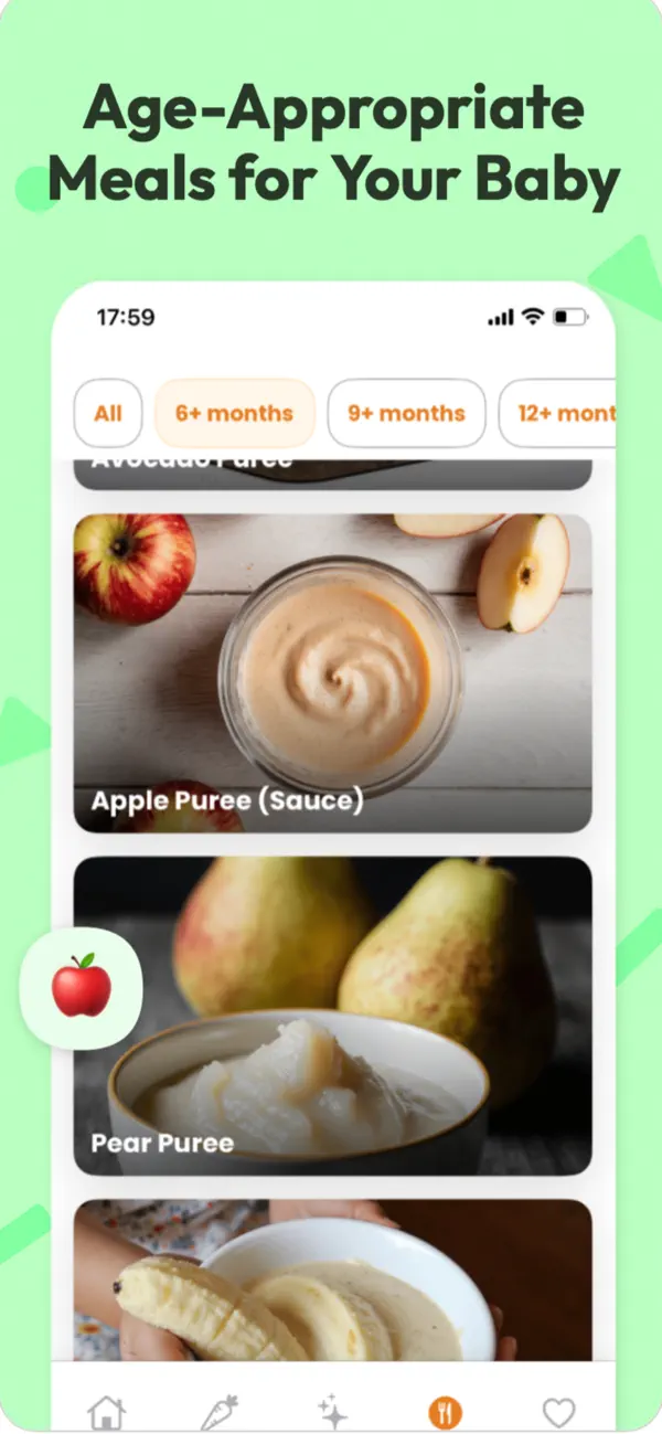 Starting solids baby food screenshot 4