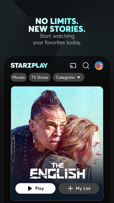 STARZPLAY ستارزبلاي screenshot 1