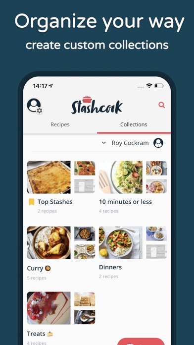 Stashcook: Recipe Keeper screenshot 1