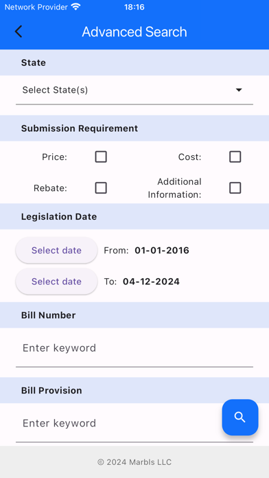State Price Transparency App screenshot 1