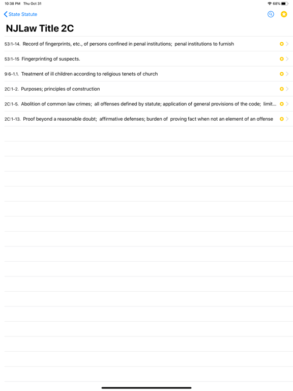 State Statute & Federal Law screenshot 1
