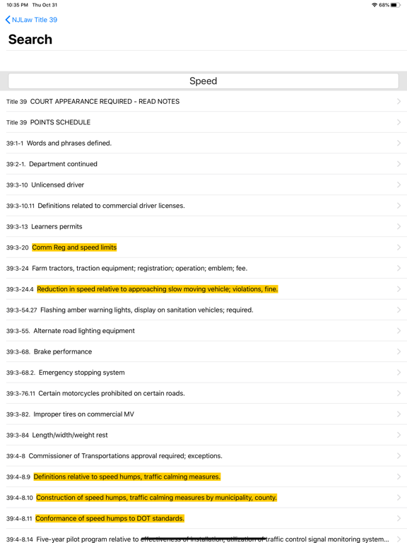 State Statute & Federal Law screenshot 4