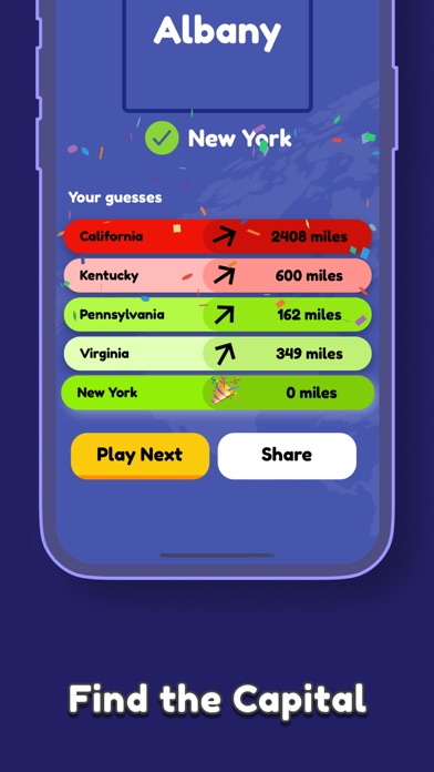Statele: Daily State Quiz Game screenshot 3