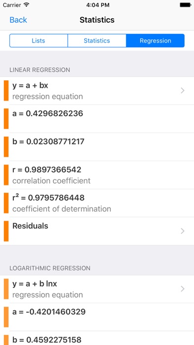 Statistics Calculator-- screenshot 3