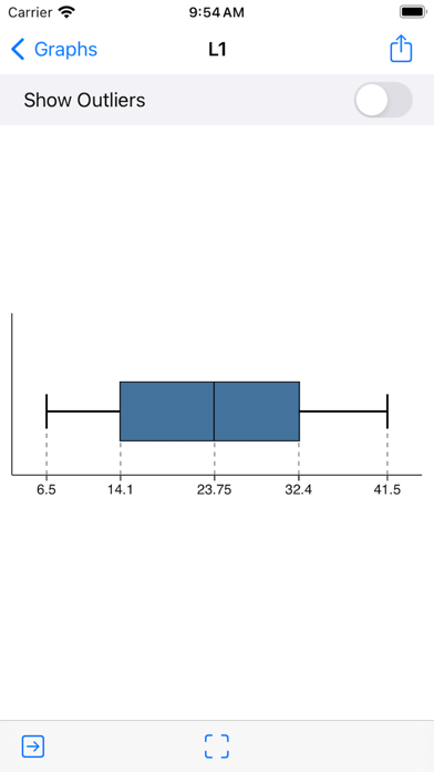 Statistics Calculator++ screenshot 4