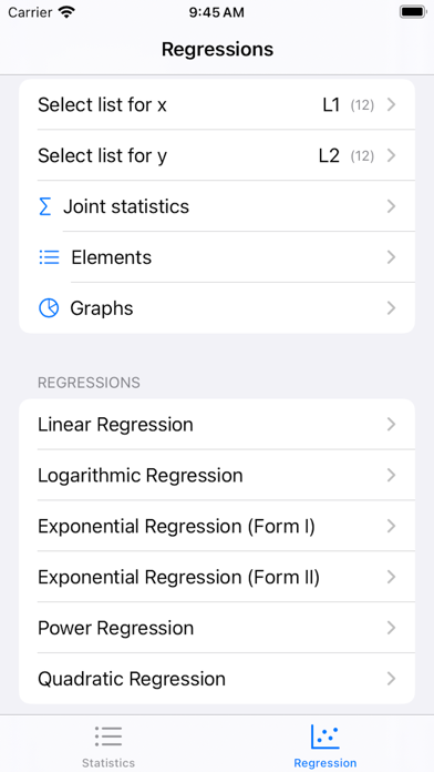 Statistics Calculator++ screenshot 7