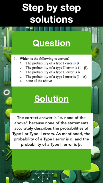 Statistics Solver screenshot 1