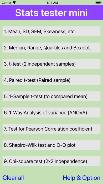 Stats tester mini screenshot 10