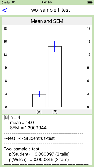 Stats tester mini screenshot 3
