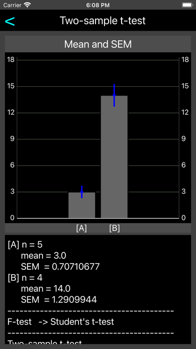 Stats tester mini screenshot 2