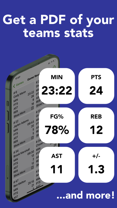 Stats Tracker for Basketball screenshot 5