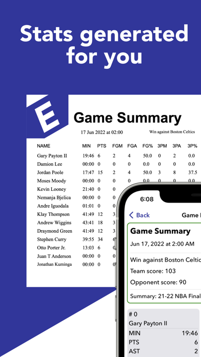 Stats Tracker for Basketball screenshot 4