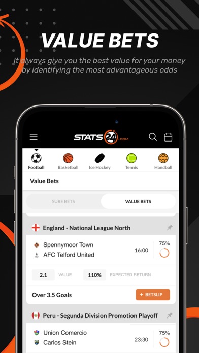 Stats24: Stats and predictions screenshot 2