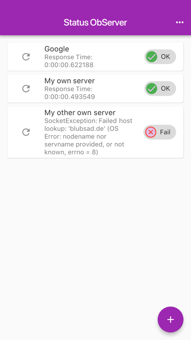 Status ObServer screenshot 3