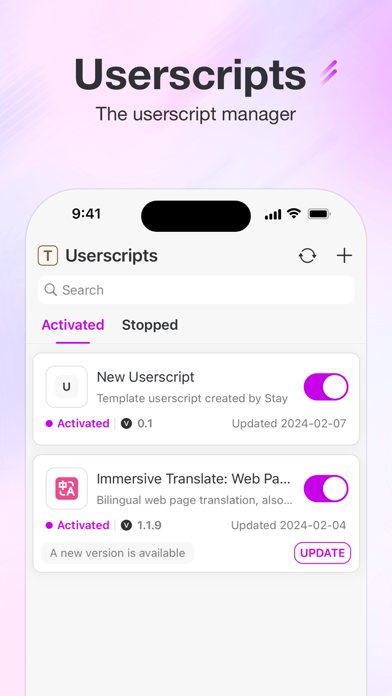 Stay for Safari screenshot 3