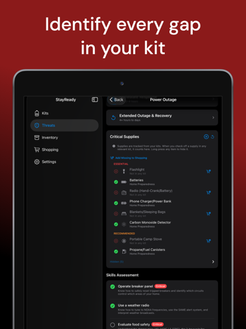 StayReady Kits screenshot 1