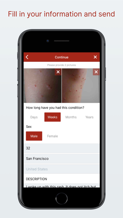 STD Triage Ask dermatologist screenshot 3