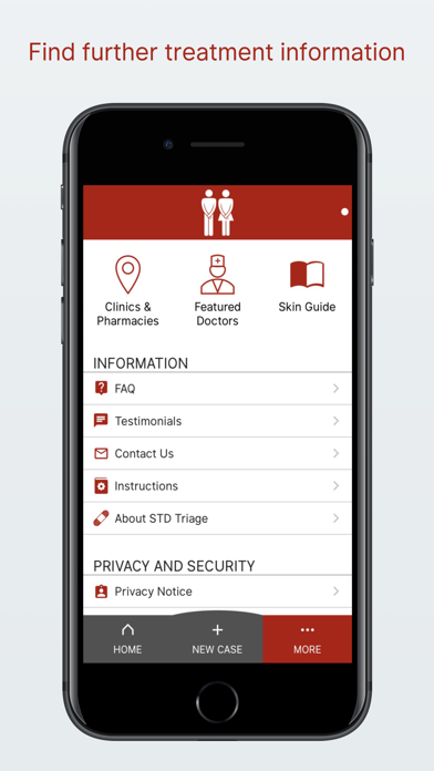 STD Triage Ask dermatologist screenshot 1