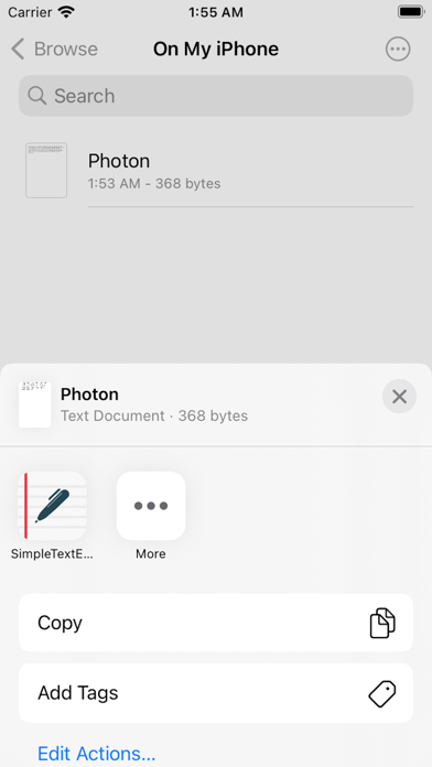 STE: Simple Text Editor screenshot 1