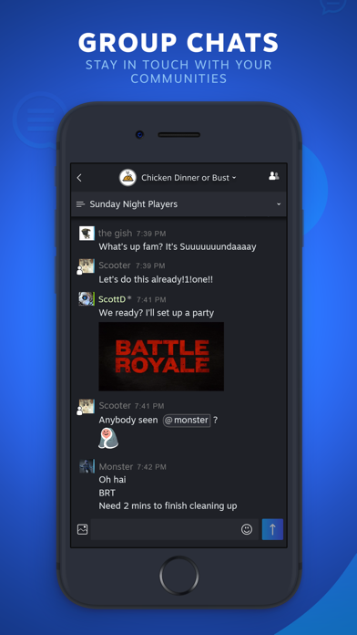 Steam Chat screenshot 1