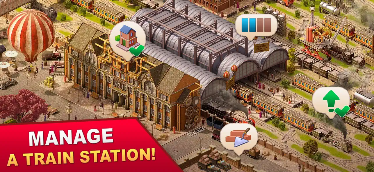 Steam City: Town building Sim screenshot 2